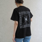 black graphic t-shirt