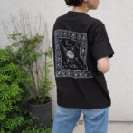 black graphic t-shirt