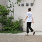 white graphic t-shirt