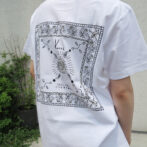 white graphic t-shirt