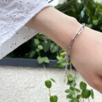 silver bracelet