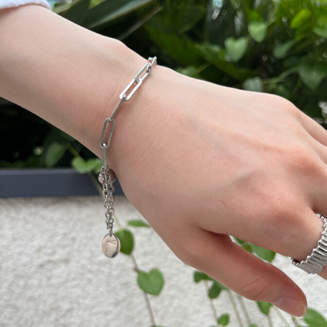 silver bracelet