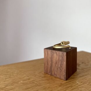 SNAKE GOLD RING [STAINLESS STEEL]