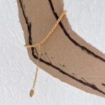 gold anklet