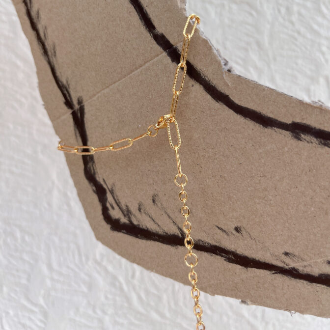 gold anklet