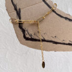 gold anklet
