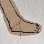 gold anklet