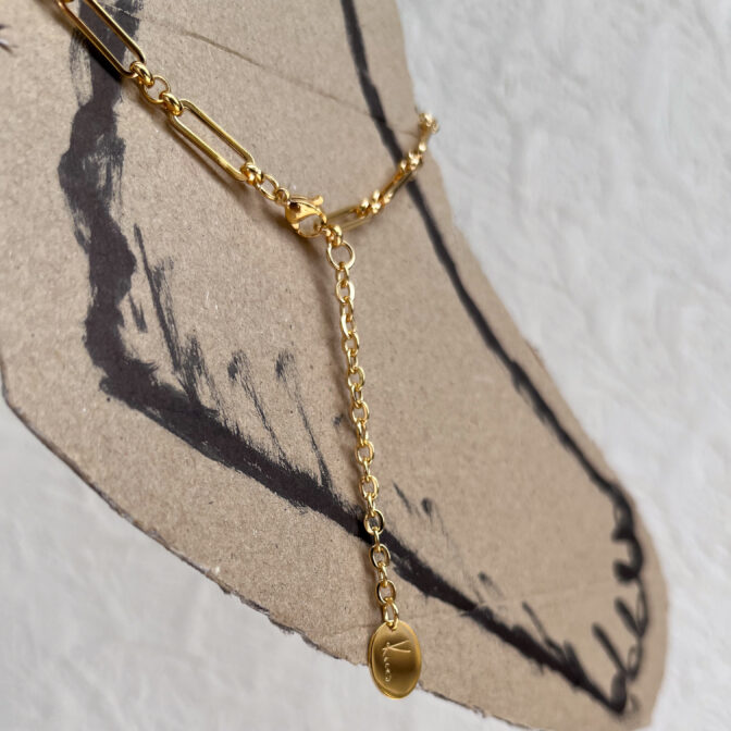 gold anklet